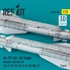 RESKIT RS32-0601 Kh-29T (AS-14B Kedge) missiles with AKU-58 (2 pcs) (Su-17, Su-25, Su-24, Su-30, Mig-27) (3D Printed) (1/32)